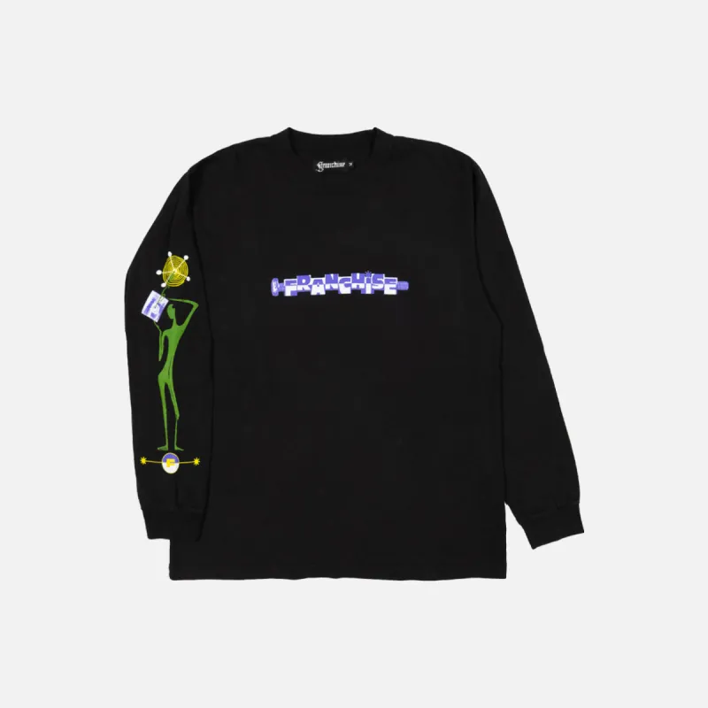 WITHIN YOURSELF LS TEE - BLACK sold by Lapstone & Hammer
