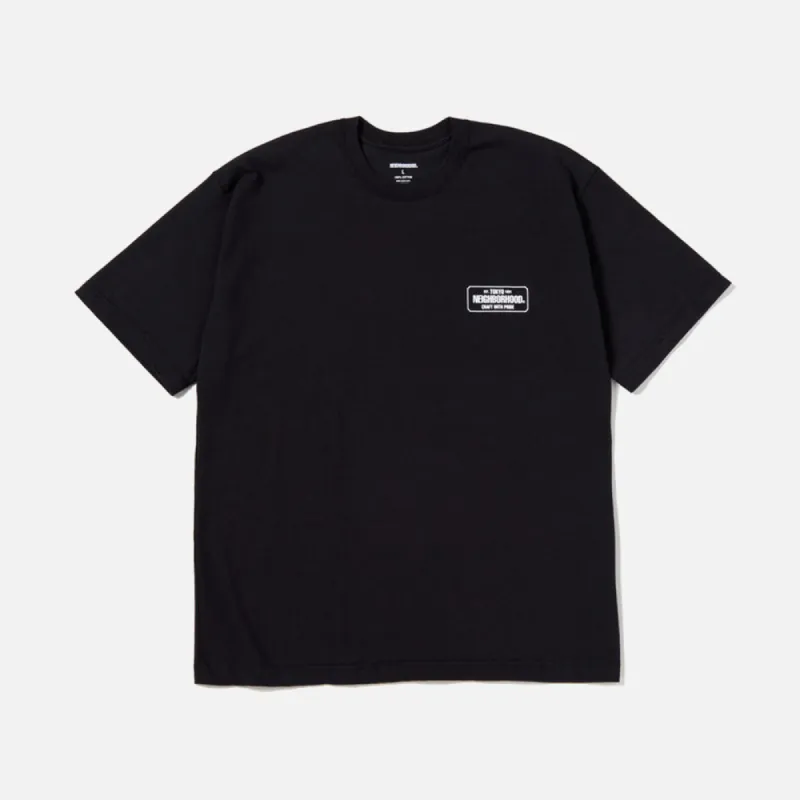 NH. TEE SS-01 - BLACK sold by Lapstone & Hammer