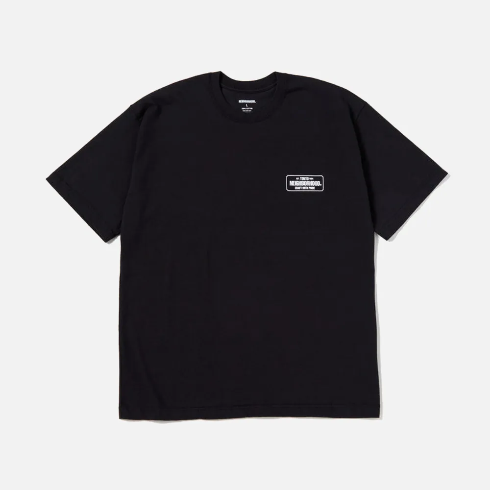 NH. TEE SS-01 - BLACK sold by Lapstone & Hammer