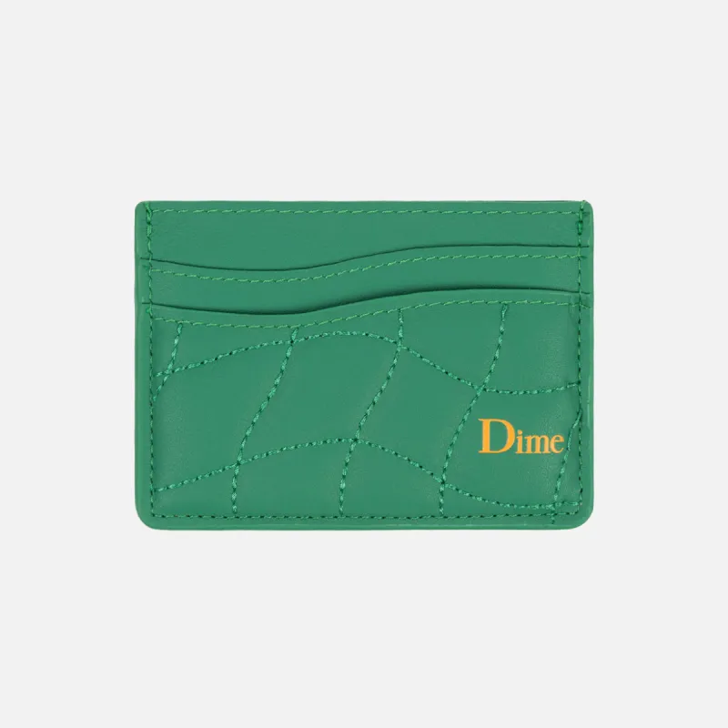 QUILTED CARDHOLDER - GRASS sold by Lapstone & Hammer