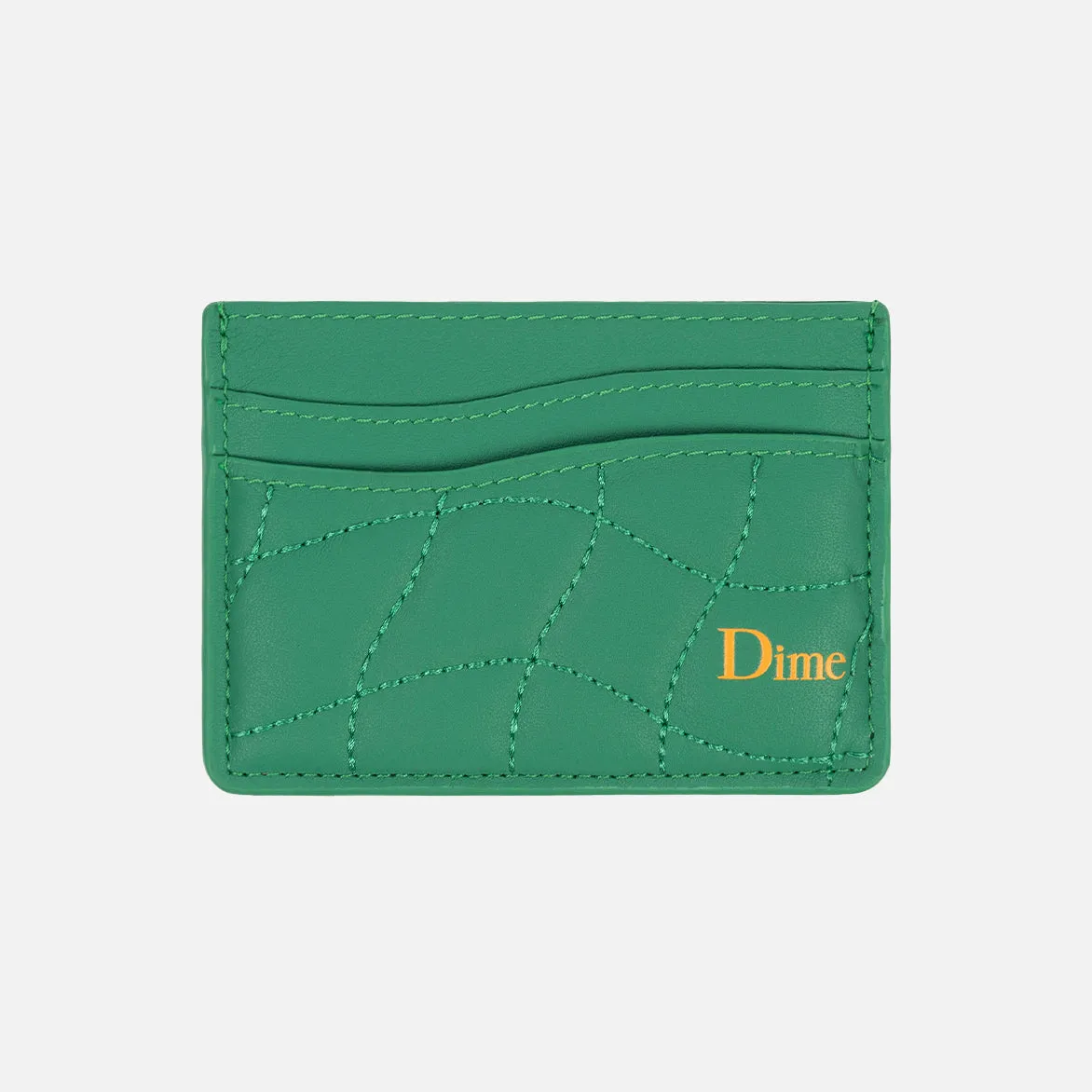 QUILTED CARDHOLDER - GRASS sold by Lapstone & Hammer