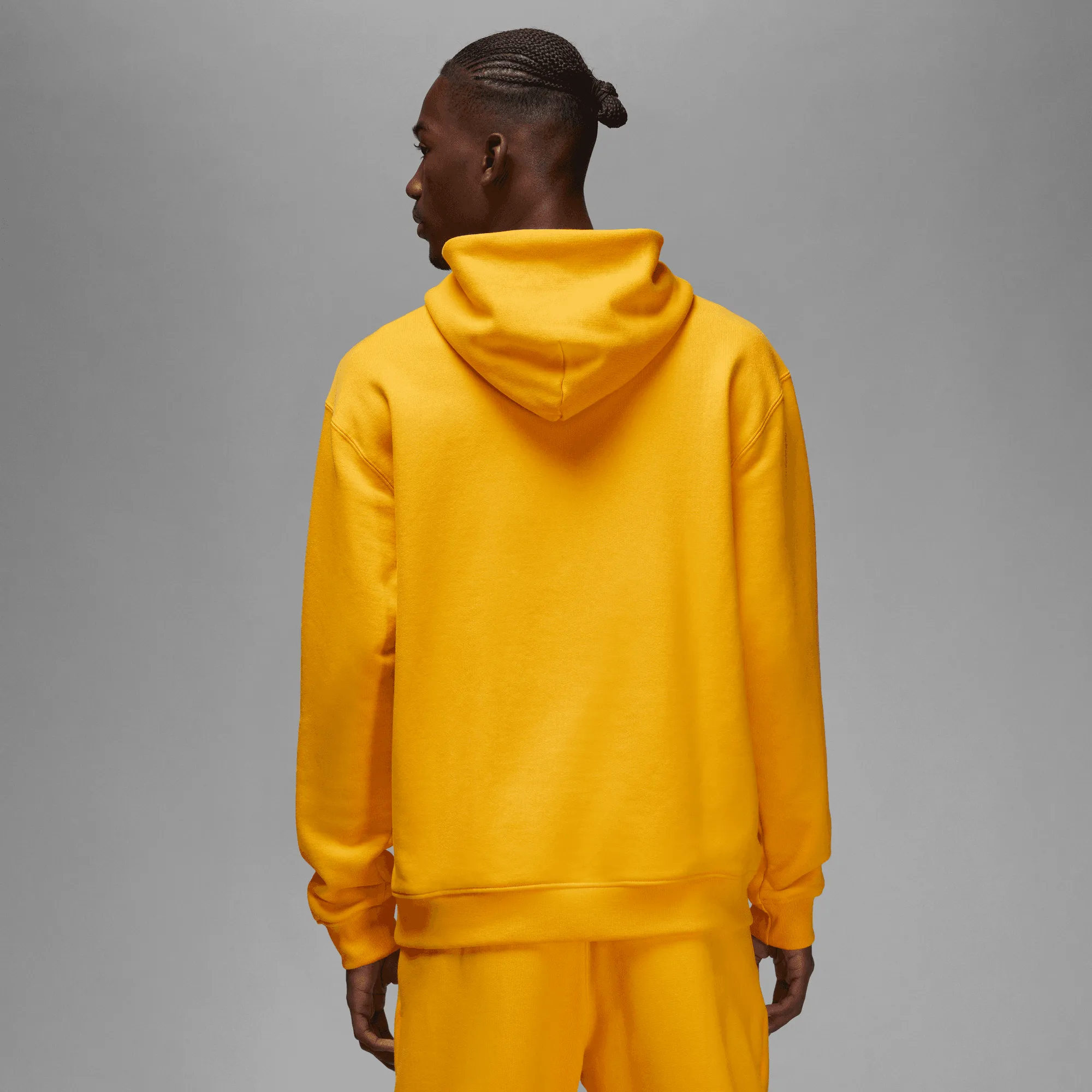 JORDAN WORDMARK MEN`S FLEECE HOODIE - GOLD sold by Lapstone & Hammer product image thumbnail 3