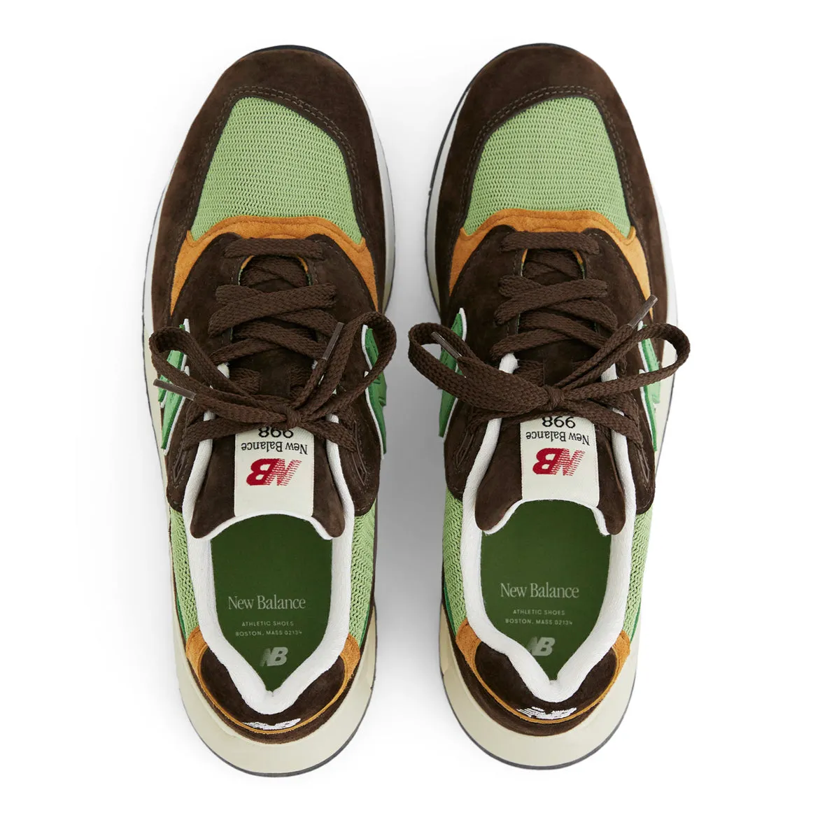 NB MADE IN USA 998 "BROWN / GREEN" sold by Lapstone & Hammer product image thumbnail 5