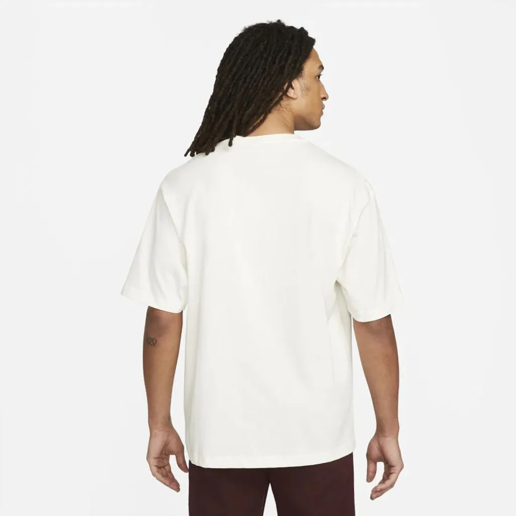 AIR JORDAN WORDMARK SS TEE - SAIL / BLACK sold by Lapstone & Hammer product image thumbnail 2