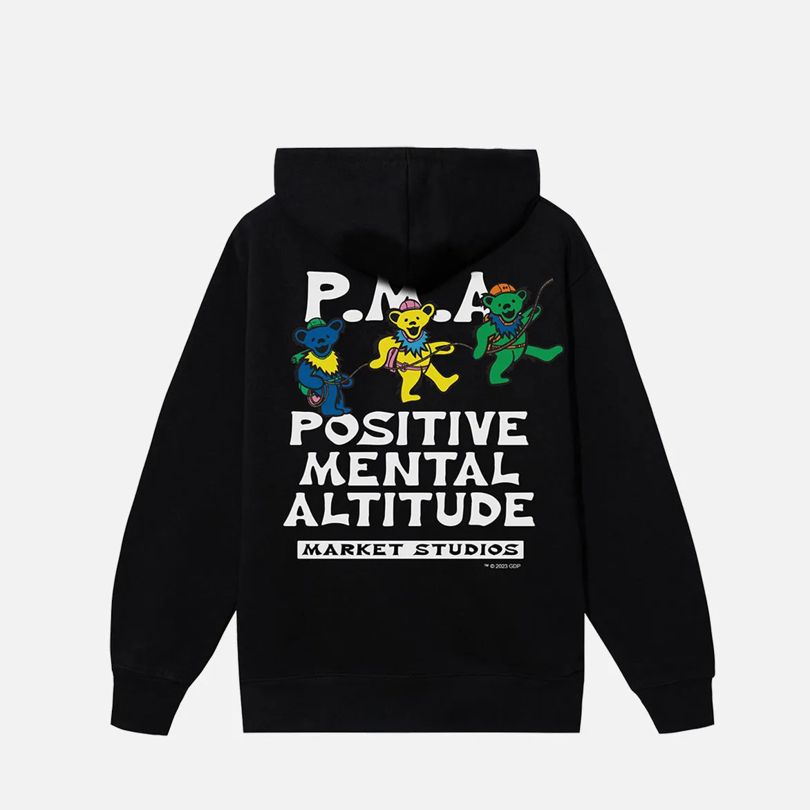 GRATEFUL DEAD PMA HOODIE - BLACK sold by Lapstone & Hammer product image thumbnail 2