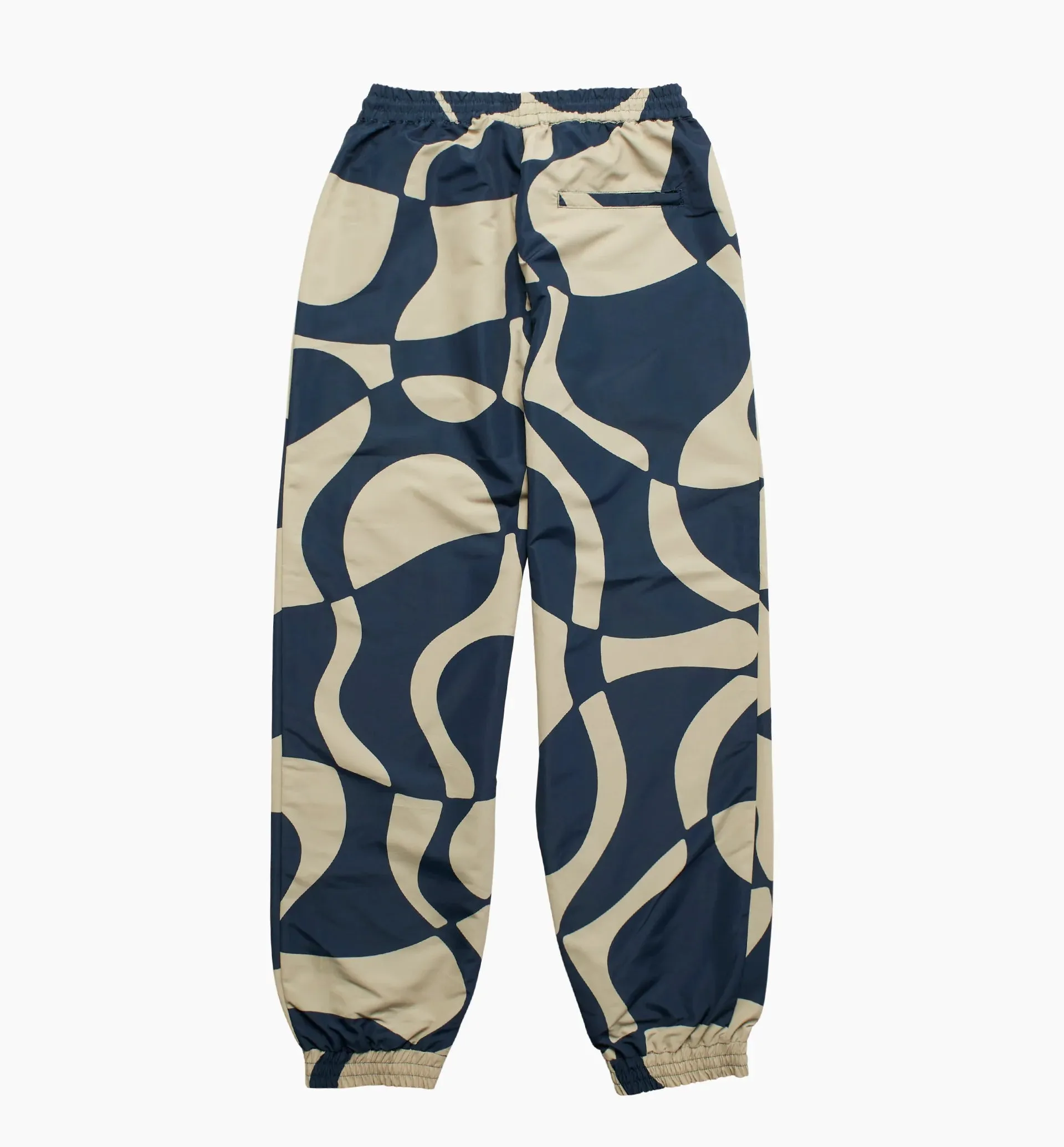 ZOOM WINDS TRACK PANTS - NAVY BLUE sold by Lapstone & Hammer product image thumbnail 2