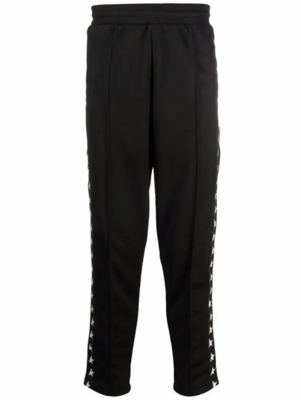 DORO STAR JOGGING PANTS - BLACK / WHITE sold by Lapstone & Hammer