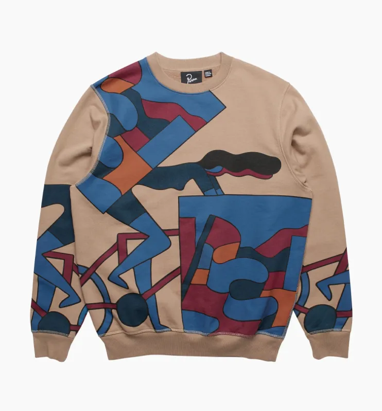 ETAPPE 17 CREW NECK SWEATSHIRT - MUSHROOM sold by Lapstone & Hammer