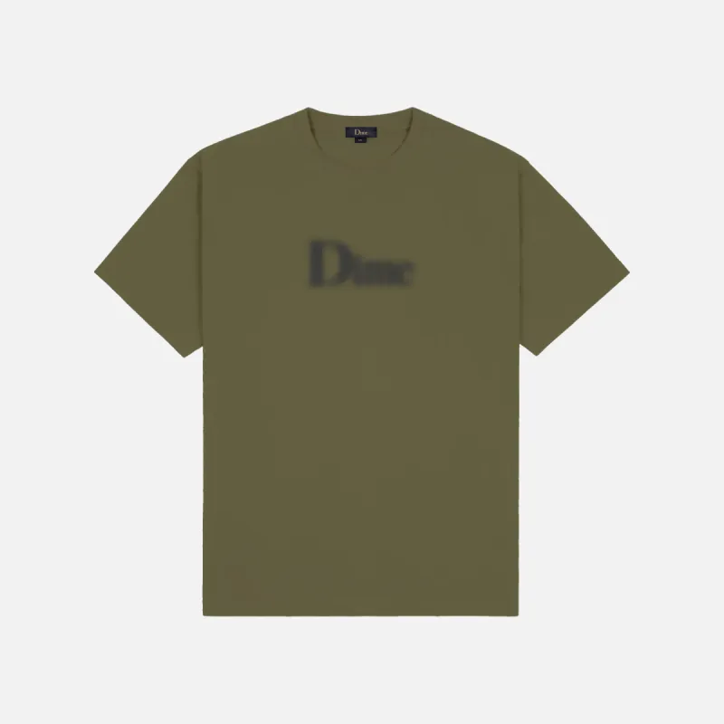 CLASSIC BLURRY T-SHIRT - DARK OLIVE sold by Lapstone & Hammer