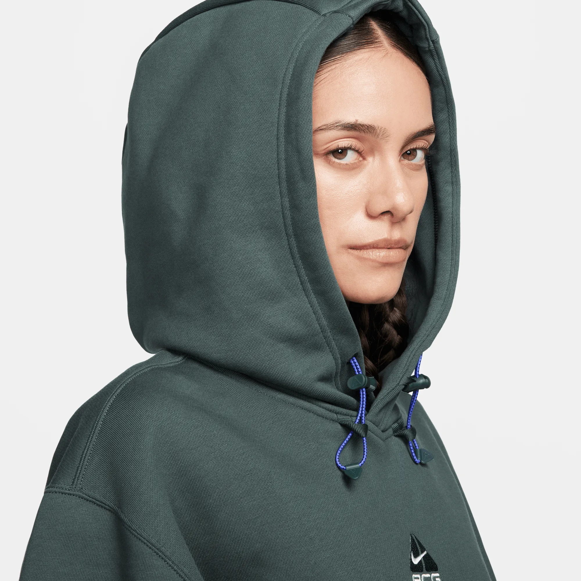 ACG THERMA-FIT FLEECE HOODIE - VINTAGE GREEN sold by Lapstone & Hammer product image thumbnail 4