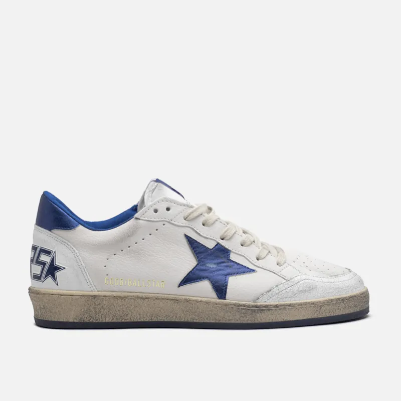 BALL STAR LAMINATED STAR - WHITE / LIGHT BLUE sold by Lapstone & Hammer