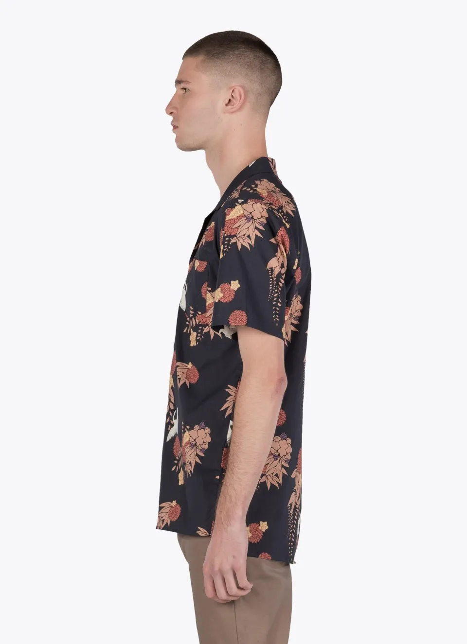 CRANE SS SHIRT - NAVY sold by Lapstone & Hammer product image thumbnail 3