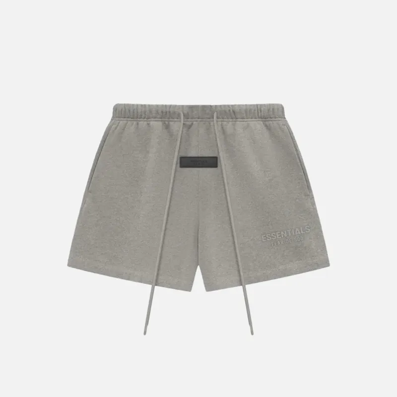 ESSENTIALS SWEATSHORT - HEATHER GREY sold by Lapstone & Hammer