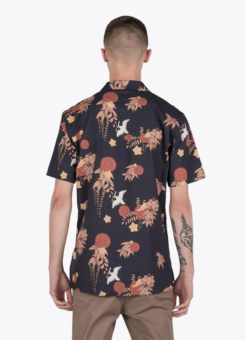 CRANE SS SHIRT - NAVY sold by Lapstone & Hammer product image thumbnail 4