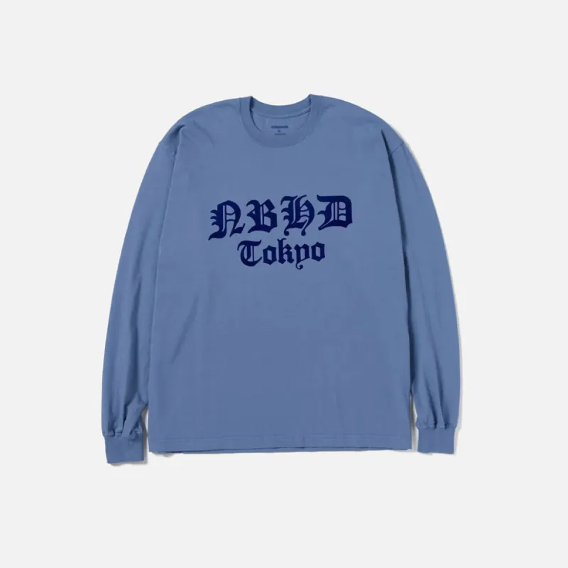 NH.TEE LS-7 - BLUE sold by Lapstone & Hammer
