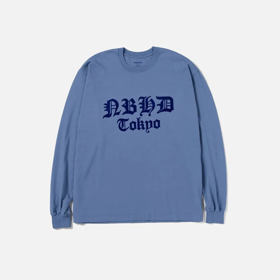 NH.TEE LS-7 - BLUE sold by Lapstone & Hammer