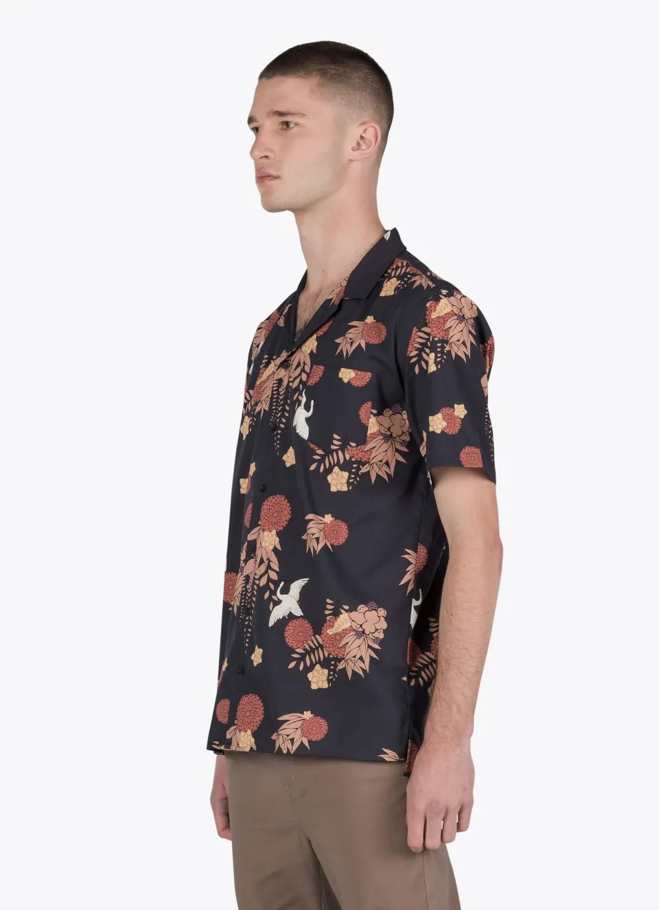 CRANE SS SHIRT - NAVY sold by Lapstone & Hammer product image thumbnail 2