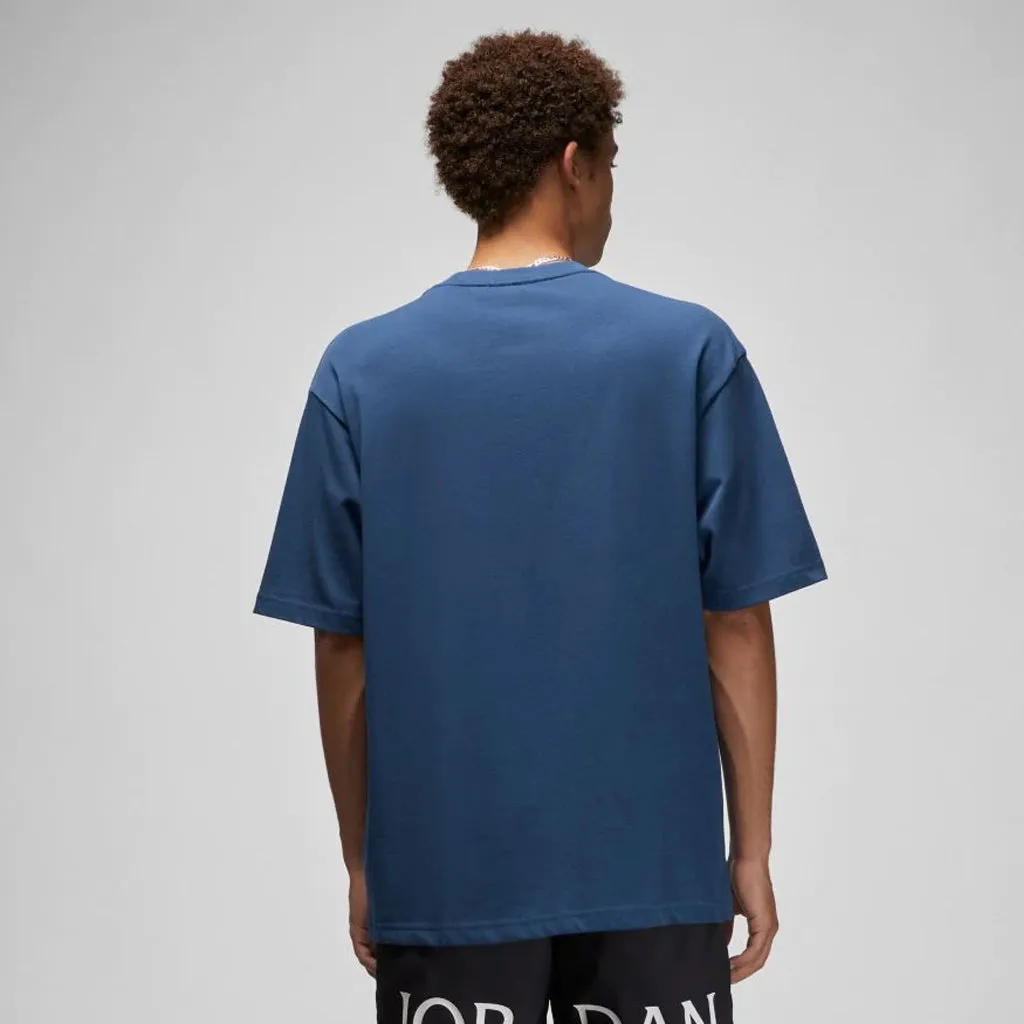 AIR JORDAN WORDMARK SS TEE - FRENCH BLUE sold by Lapstone & Hammer product image thumbnail 2