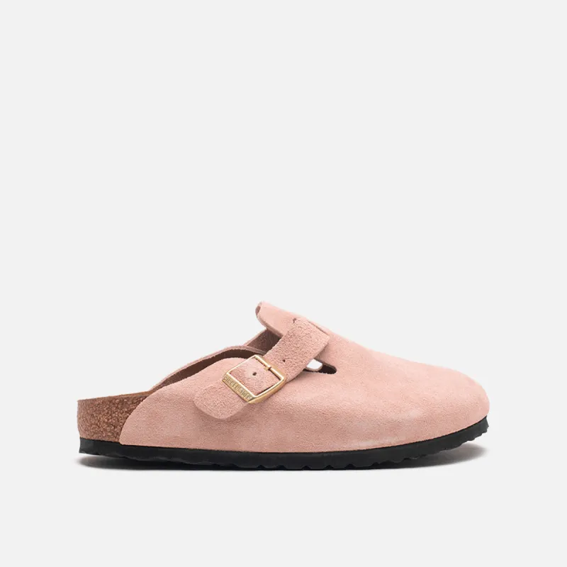 BOSTON SUEDE NARROW - LIGHT ROSE sold by Lapstone & Hammer