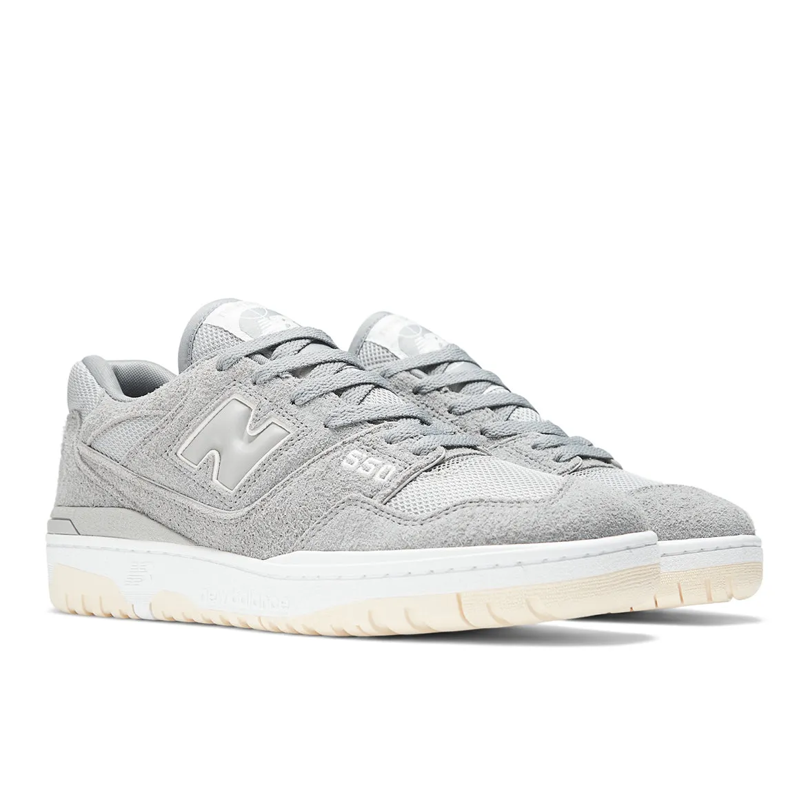 550 SUEDE - GREY / WHITE sold by Lapstone & Hammer product image thumbnail 2