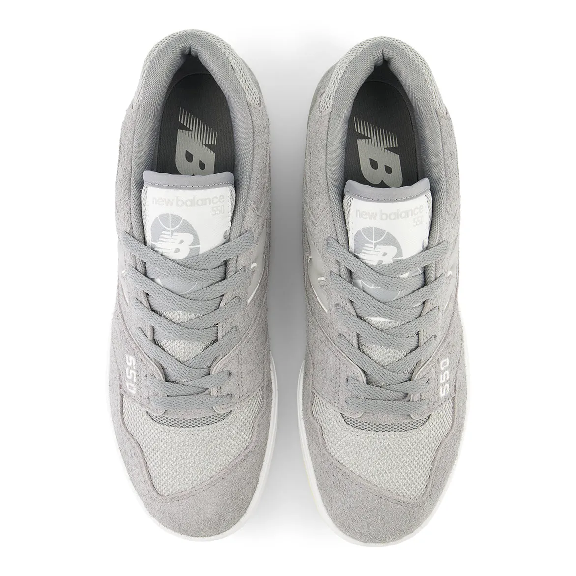 550 SUEDE - GREY / WHITE sold by Lapstone & Hammer product image thumbnail 4