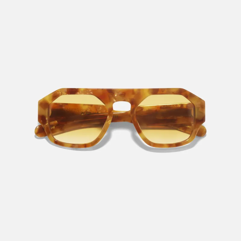 LEFTY - FANCY AMBER TORTOISE / AMBER GRADIENT LENS sold by Lapstone & Hammer