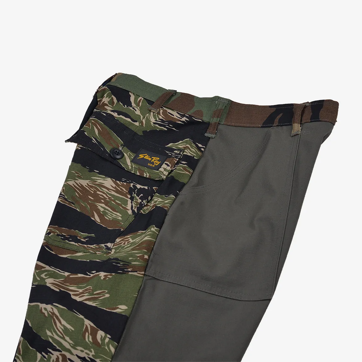 RECONSTRUCT TAPER FATIGUE PANT - OLIVE / NATURAL (1) sold by Lapstone & Hammer product image thumbnail 5
