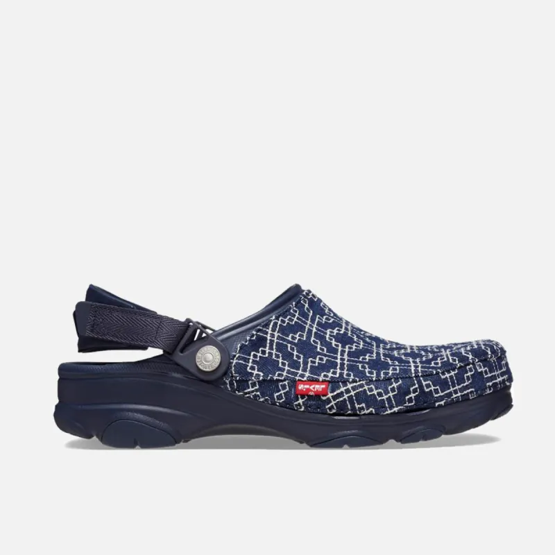 LEVI'S X CROCS ALL TERRAIN CLOG "NAVY" sold by Lapstone & Hammer