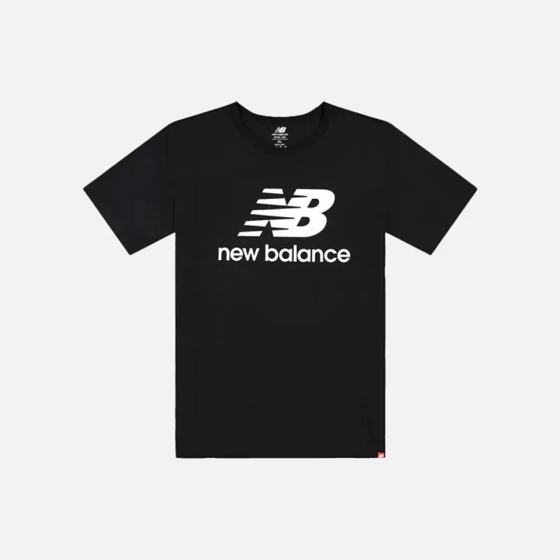 ESSENTIALS STACKED LOGO TEE - BLACK sold by Lapstone & Hammer