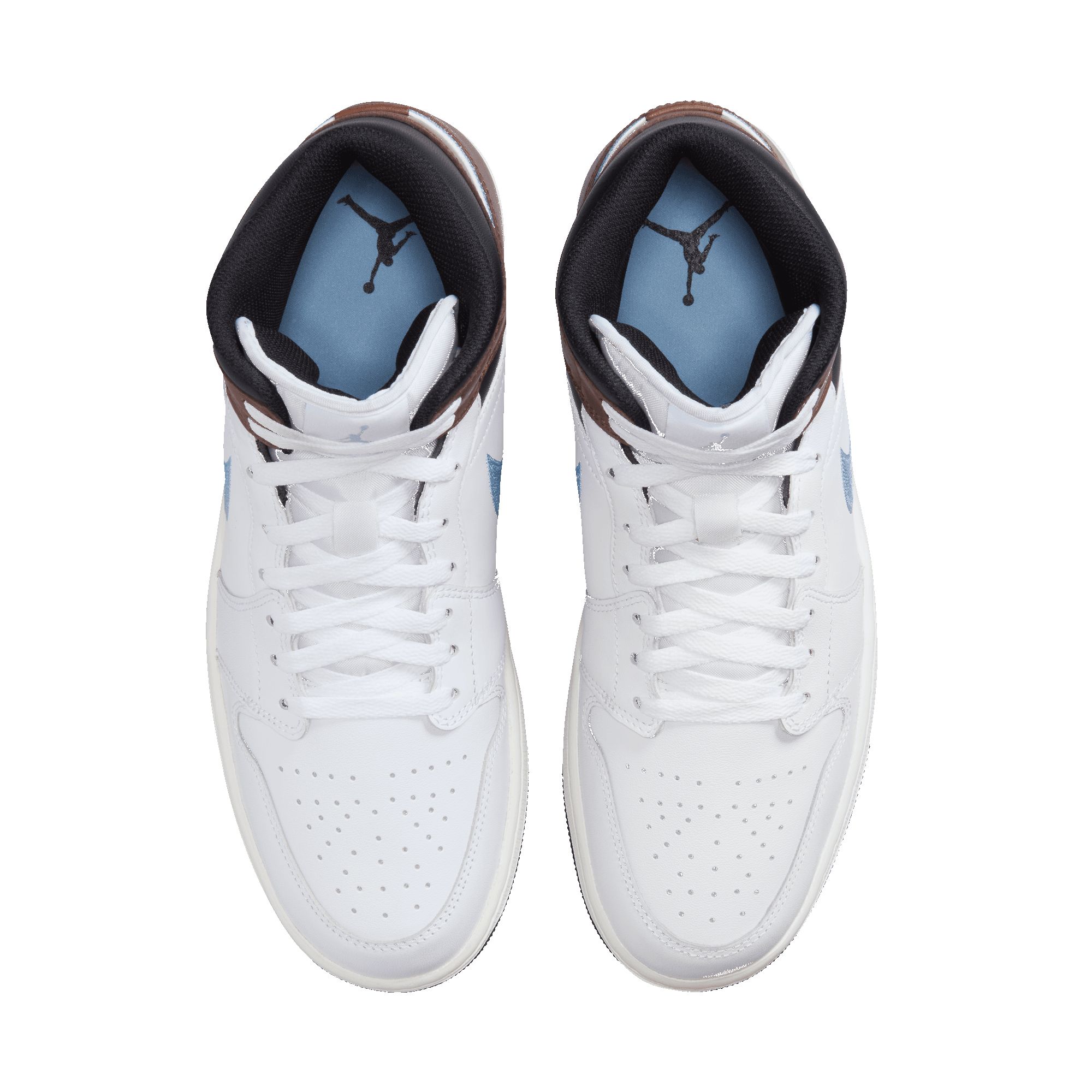 JORDAN 1 MID SE - WHITE / BLUE GREY sold by Lapstone & Hammer product image thumbnail 4