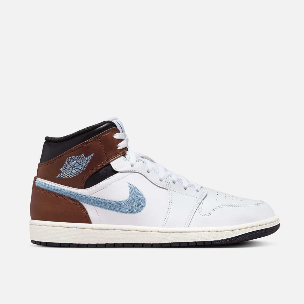 JORDAN 1 MID SE - WHITE / BLUE GREY sold by Lapstone & Hammer