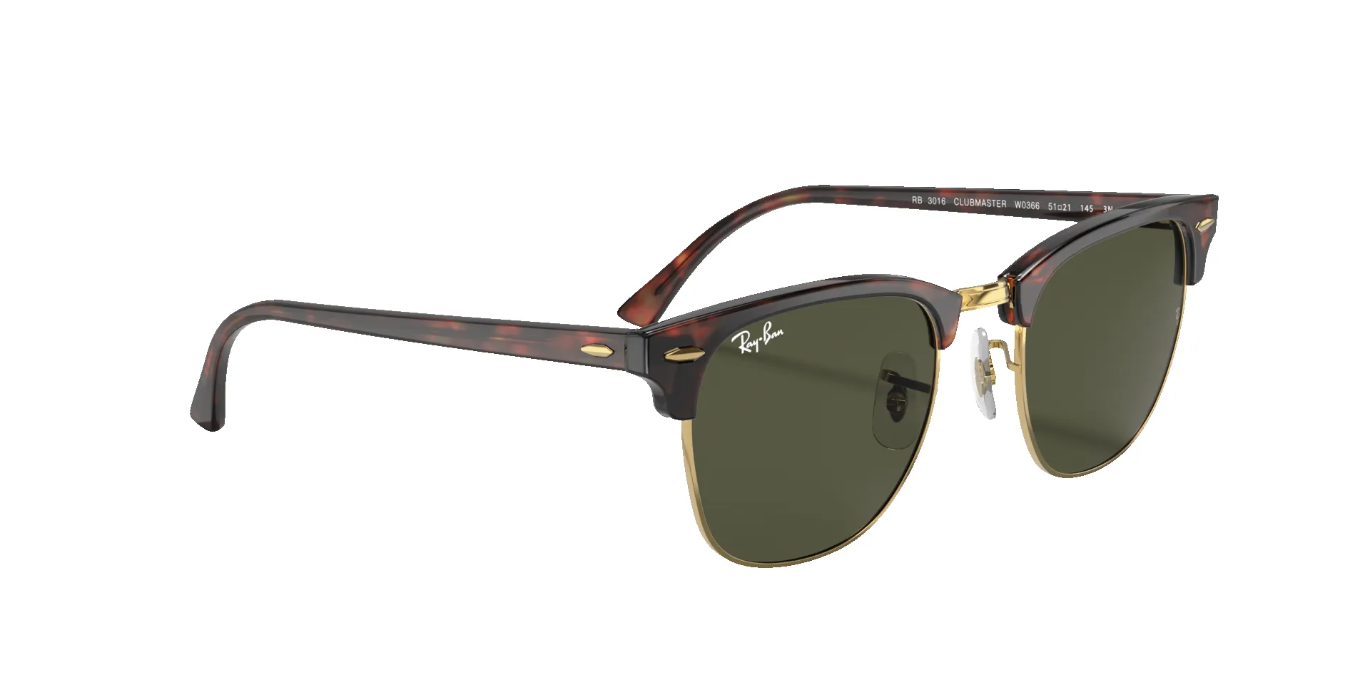 CLUBMASTER CLASSIC - POLISHED TORTOISE ON GOLD sold by Lapstone & Hammer product image thumbnail 2