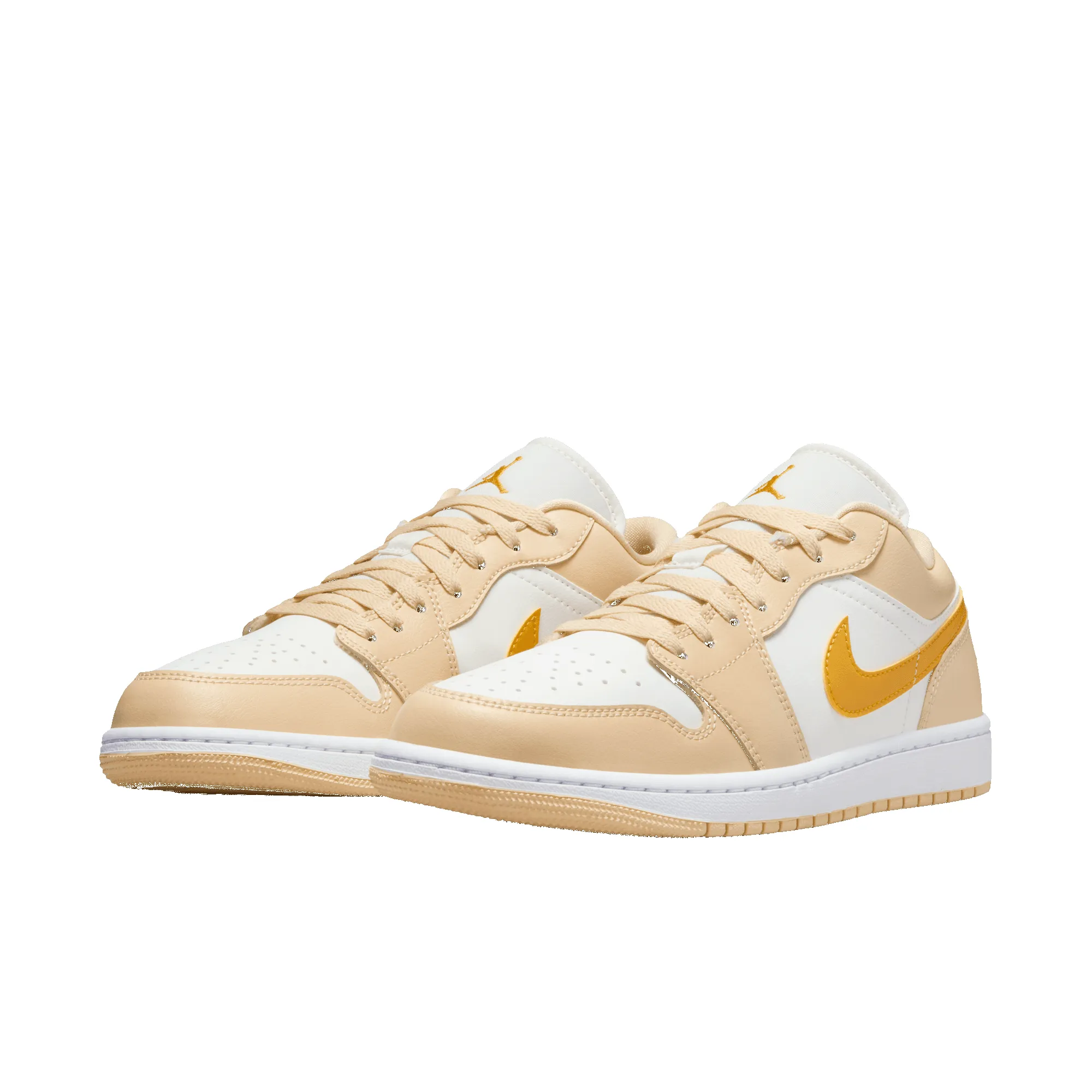WMNS AIR JORDAN 1 LOW "TEAM GOLD" sold by Lapstone & Hammer product image thumbnail 3