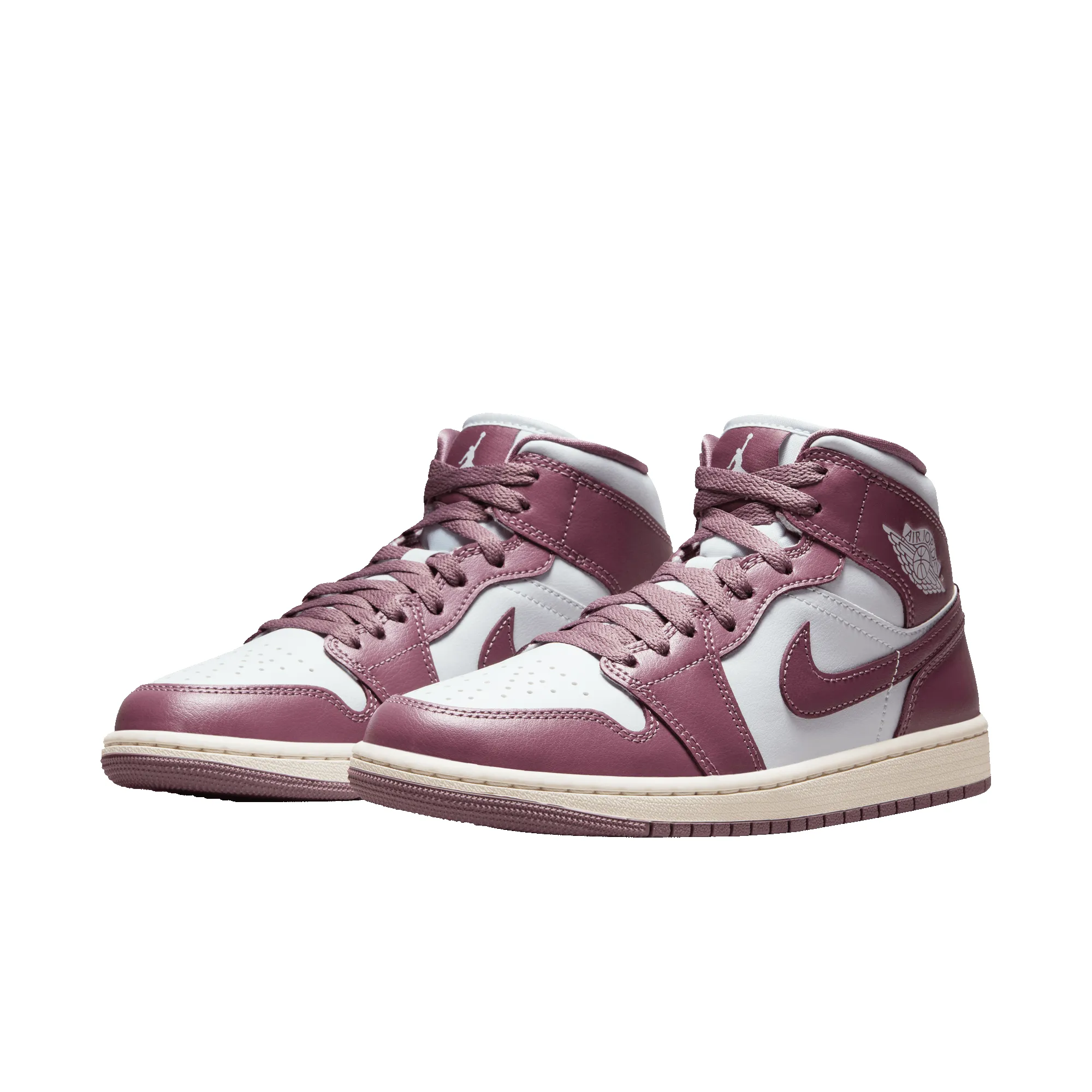 WMNS AIR JORDAN 1 MID "SKY J MAUVE" sold by Lapstone & Hammer product image thumbnail 3