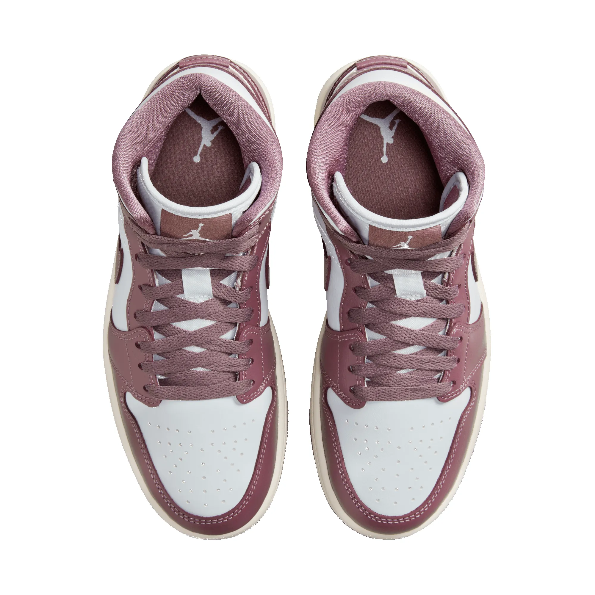 WMNS AIR JORDAN 1 MID "SKY J MAUVE" sold by Lapstone & Hammer product image thumbnail 4