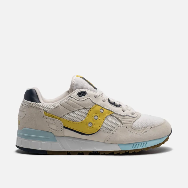 SHADOW 5000 PREMIUM - WHITE / YELLOW made by Saucony