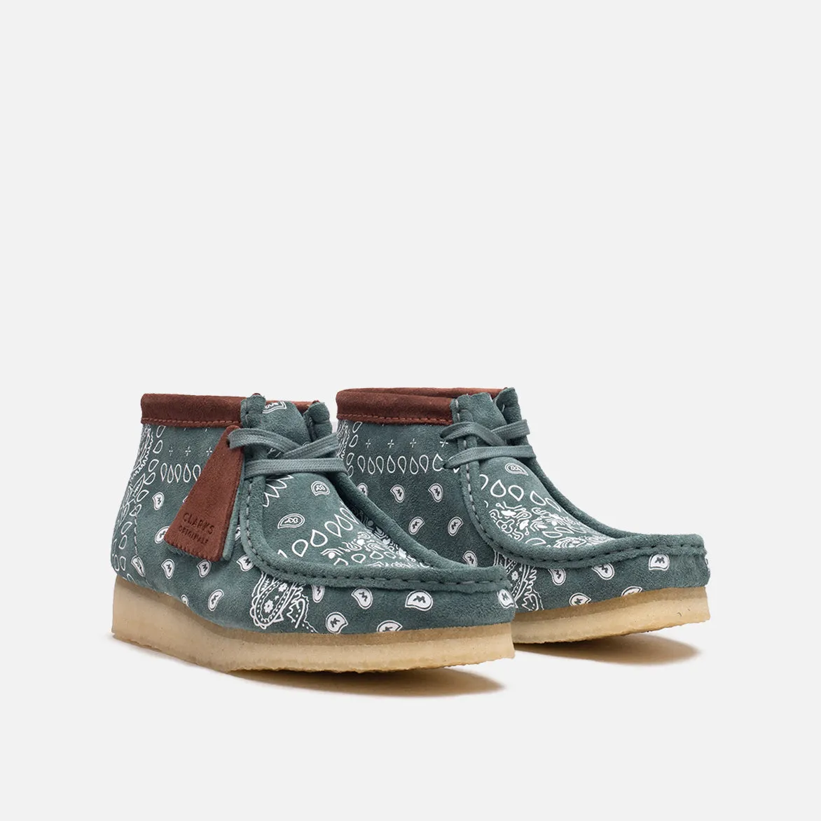 WMNS WALLABEE - GREEN PAISLEY sold by Lapstone & Hammer product image thumbnail 2