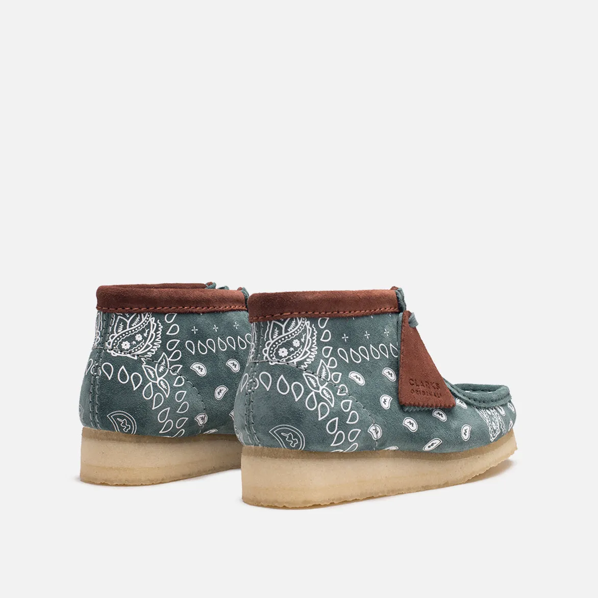 WMNS WALLABEE - GREEN PAISLEY sold by Lapstone & Hammer product image thumbnail 3