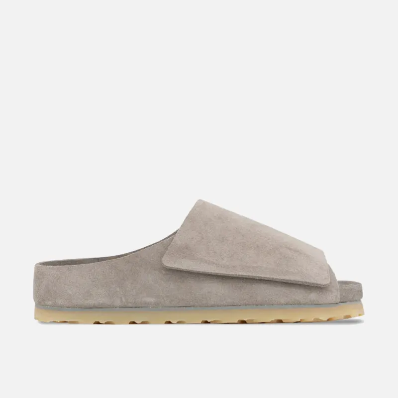 FOG X BIRKENSTOCK LOS FELIZ SUEDE - CEMENT sold by Lapstone & Hammer