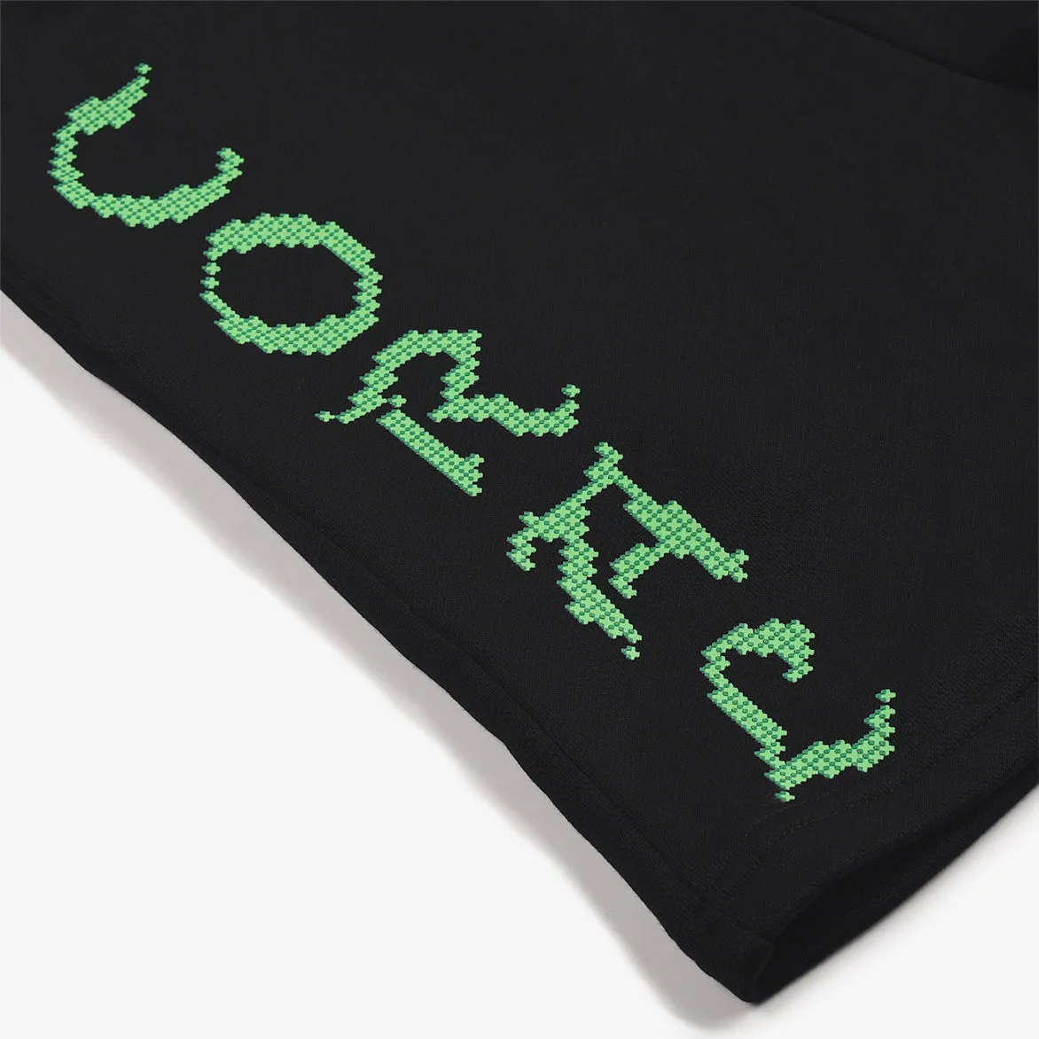 GOTHIC SWEAT SHORTS - BLACK sold by Lapstone & Hammer product image thumbnail 3