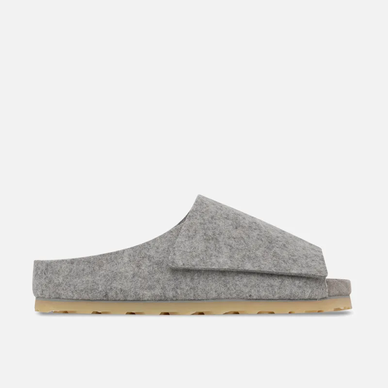 FOG X BIRKENSTOCK LOS FELIZ WOOL FELT - CEMENT MELANGE sold by Lapstone & Hammer