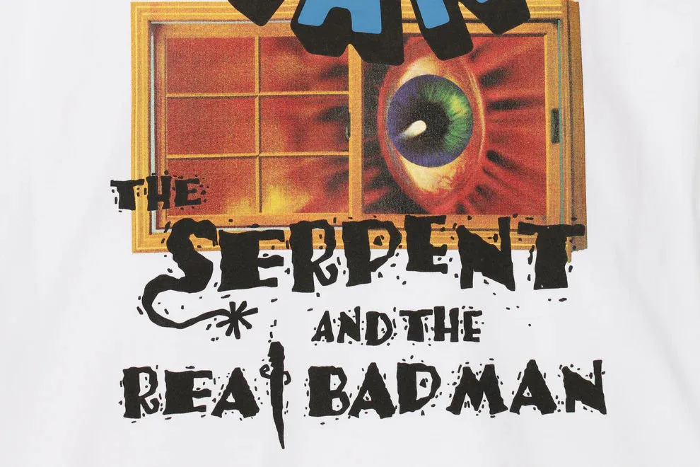 HALLUCINOGENIC WIZ LS TEE - WHITE sold by Lapstone & Hammer product image thumbnail 3