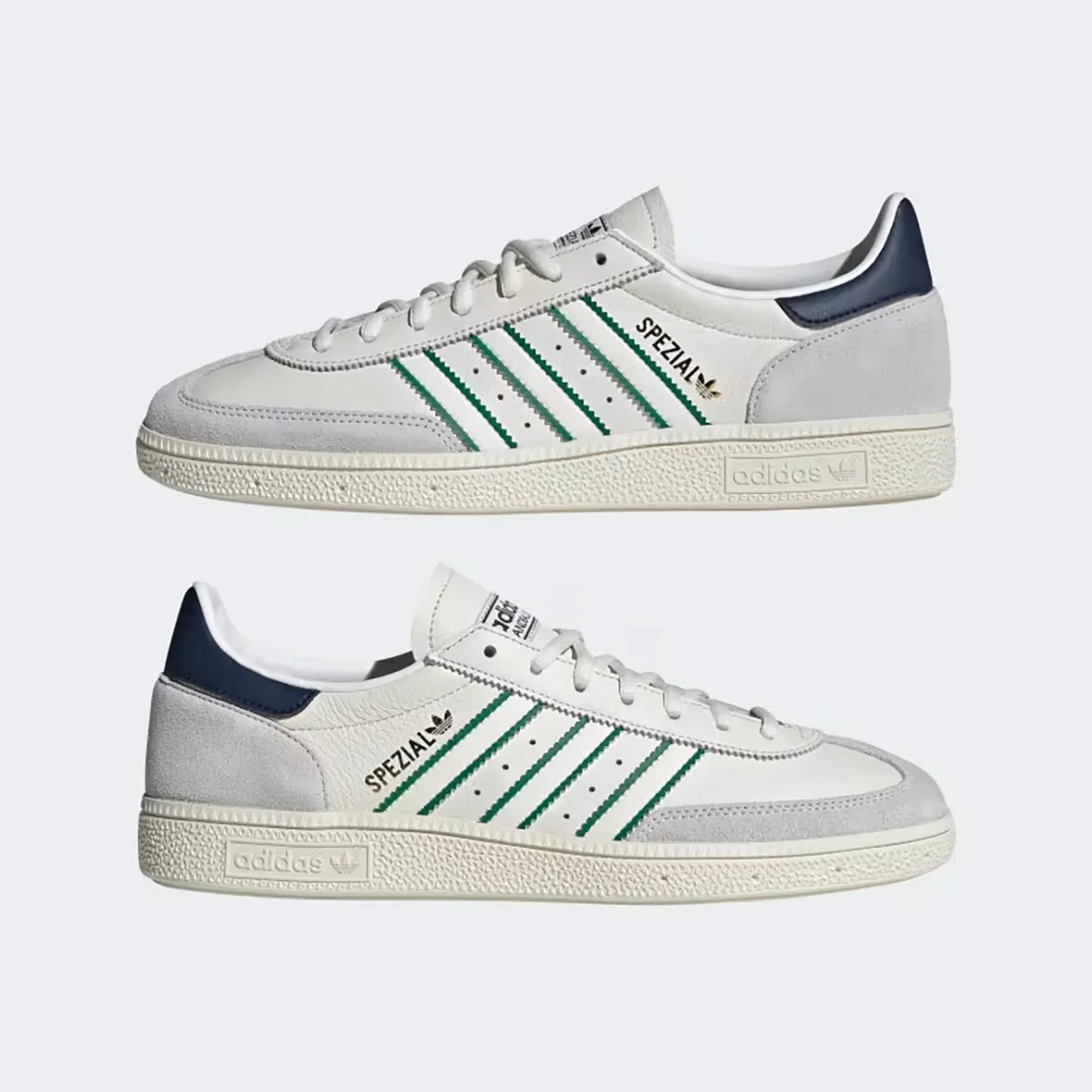 HANDBALL SPEZIAL - CORE WHITE / GREEN / NIGHT INDIGO sold by Lapstone & Hammer product image thumbnail 4