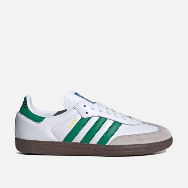 SAMBA OG - CLOUD WHITE / GREEN sold by Lapstone & Hammer
