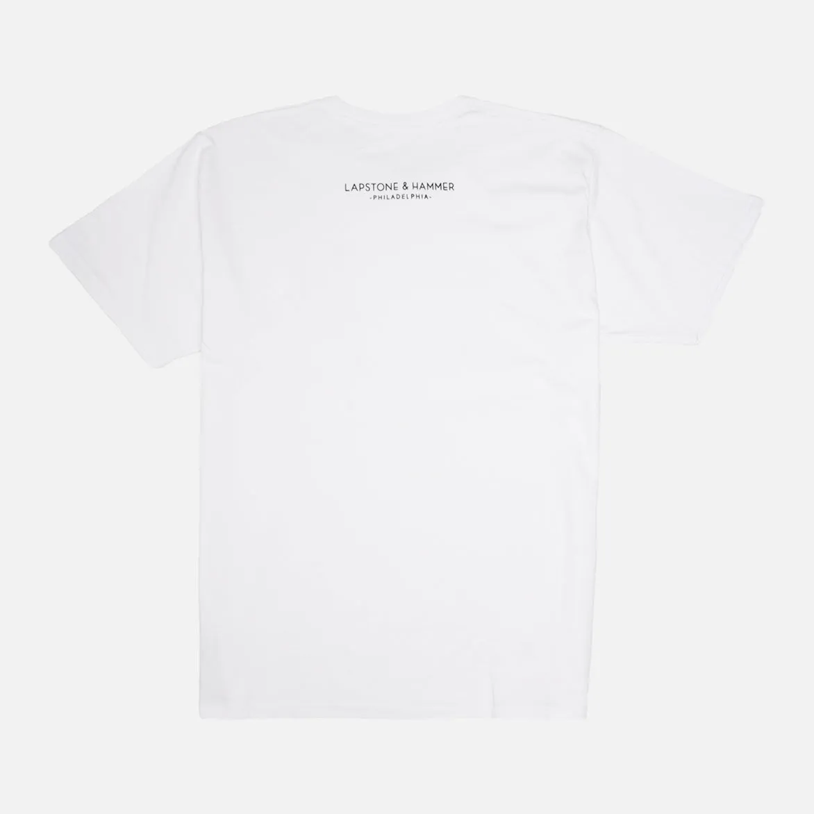 LH FUNDAMENTALS BY STANDARD ISSUE TEE - WHITE / BLACK sold by Lapstone & Hammer product image thumbnail 2