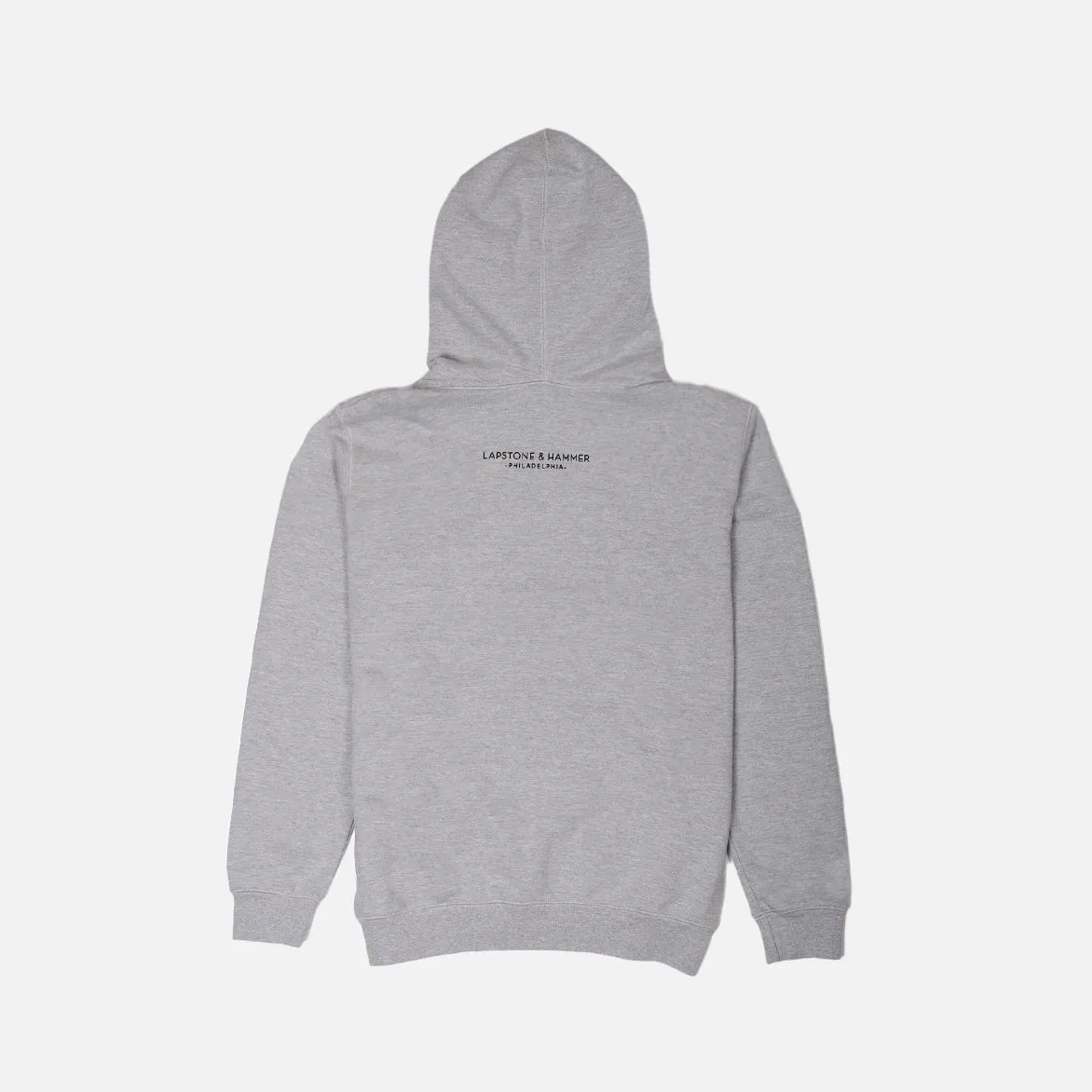 LH FUNDAMENTALS BY STANDARD ISSUE HOODIE - GREY / BLACK sold by Lapstone & Hammer product image thumbnail 2
