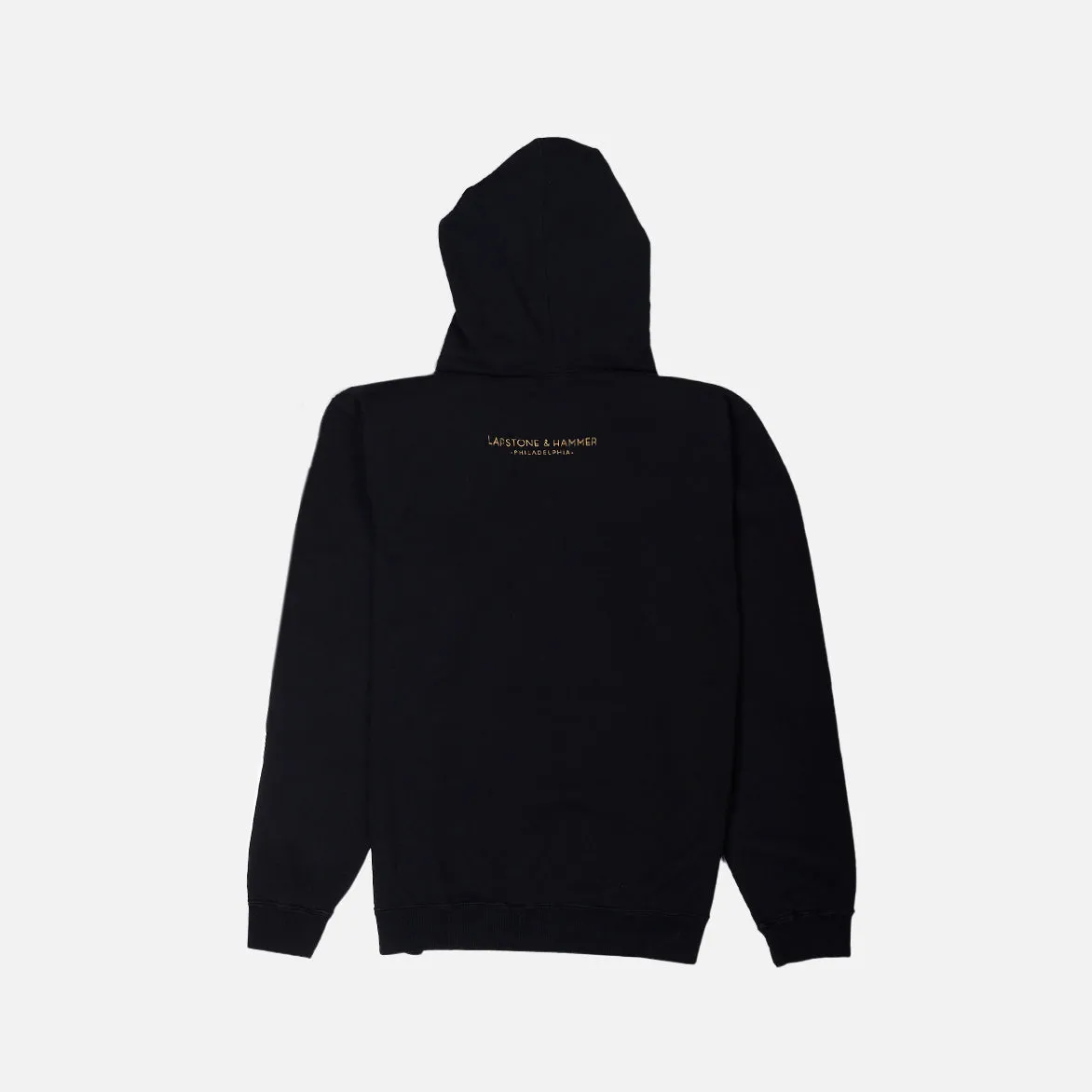 LH FUNDAMENTALS BY STANDARD ISSUE HOODIE - BLACK / TAN sold by Lapstone & Hammer product image thumbnail 2