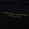 LH FUNDAMENTALS BY STANDARD ISSUE HOODIE - BLACK / TAN sold by Lapstone & Hammer