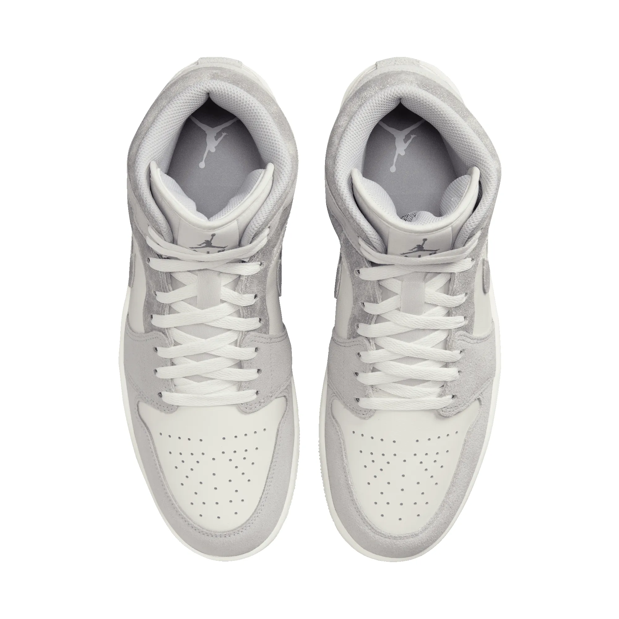 AIR JORDAN 1 MID SE - NEUTRAL GREY / SMOKE GREY sold by Lapstone & Hammer product image thumbnail 5