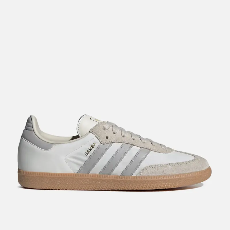 SAMBA OG - OFF WHITE / GREY TWO / ALUMINUM sold by Lapstone & Hammer